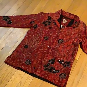 Silk lightweight Chico’s jacket